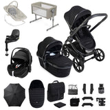 iCandy Peach 8 Premium Bundle with Maxi-Cosi Pebble Slide Pro Lie-Flat Car Seat & Sliding ISOFIX Base