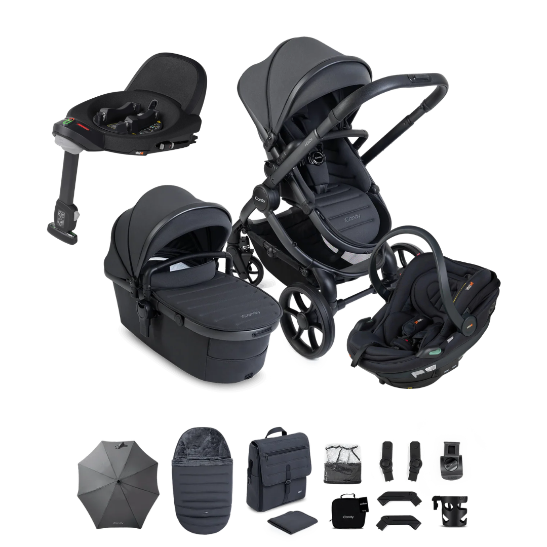 iCandy Peach 8 Bundle with Go Beyond 2 Car Seat and Beyond Base