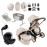 iCandy Peach 8 Essential Bundle With Joie Signature i-Level 360 Car Seat