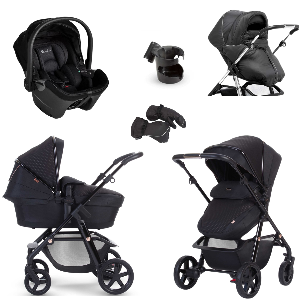 Silver Cross Pioneer Eclipse With Winter Pack Travel System