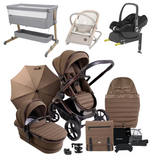 iCandy Peach 7 Premium Bundle With Maxi-Cosi Car Seat And Bouncer And Bedside Crib