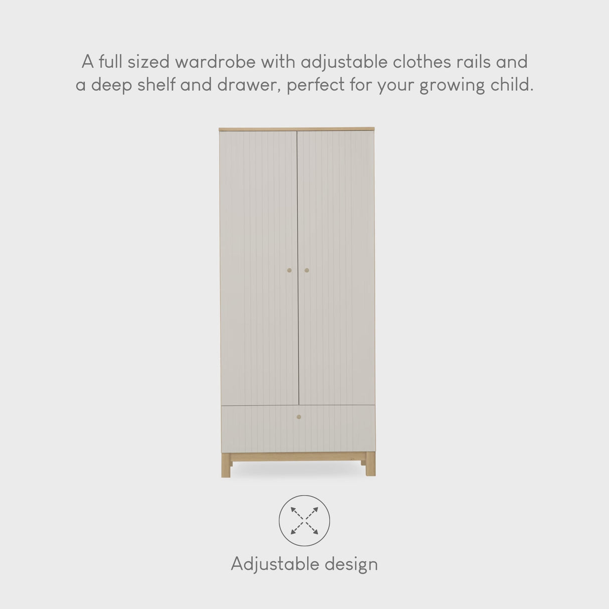 CuddleCo Remi 3 Piece Nursery Furniture Set