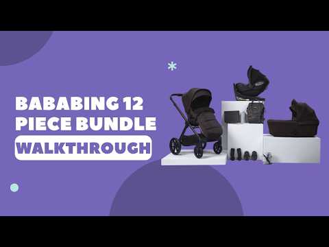 Bababing Raffi MKII 12-Piece i-Size Travel System Bundle