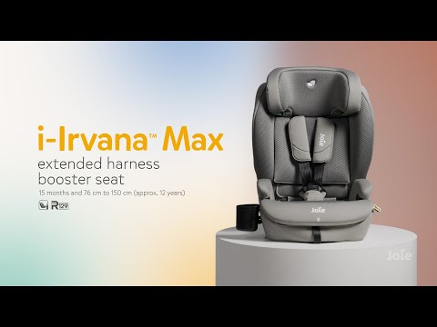 Joie i-Irvana Max Extended Harness Car Seat, 15m-12years, Mercury Mesh