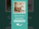 Gaia Serena Rocking/Feeding chair Caramel Corduroy - Oak Legs