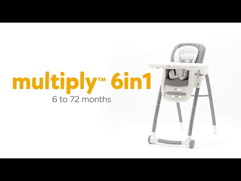 Joie Multiply 6in1 Highchair - Arctic