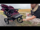 Out 'n' About Nipper Double V6 Plus All-Terrain Pushchair - Rocksalt Grey