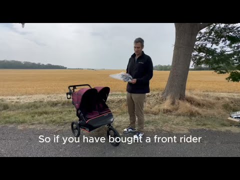 Out 'n' About Nipper V6 Front Rider Sibling Ride-On