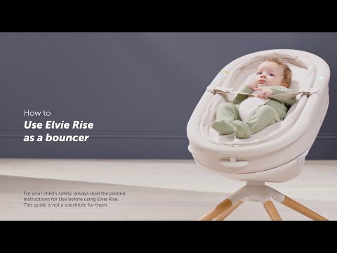Elvie Rise Smart Bouncer & Bassinet | All-in-One Baby Soothing System