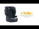 Joie i-Trillo i-Size High Back Booster Car Seat, 3.5-12 Years, Shale