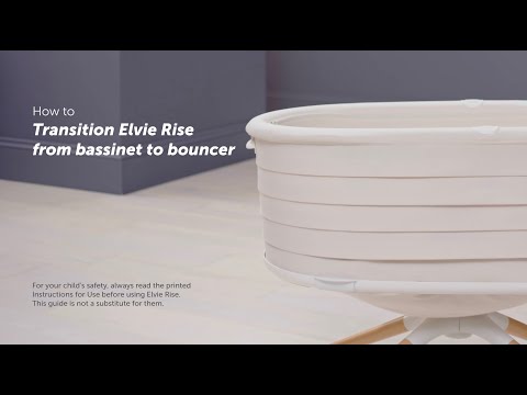 Elvie Rise Smart Bouncer & Bassinet | All-in-One Baby Soothing System