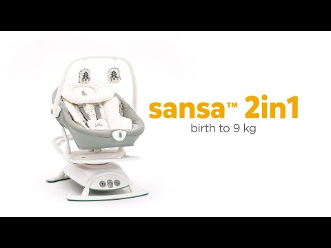 Joie Sansa 2in1 Baby Swing & Rocker, Palms