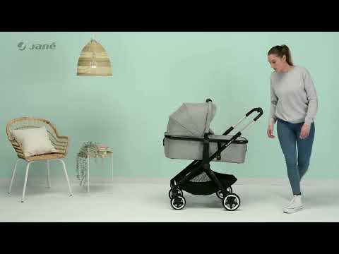 Jane Crosslight Pro Carbon 3in1 + Kombibaby Lie-Flat & Reclining car seat