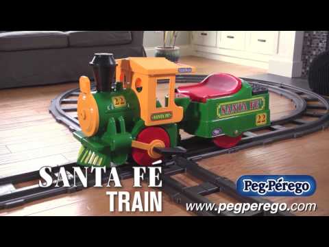 peg perego toy train Peg Perego Santa Fe Train 6 Volt & Track, 18 months+ – Samuel Johnston