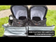 Out 'n' About Nipper Double Carrycot Adaptor 2 (for 2 Carrycots)
