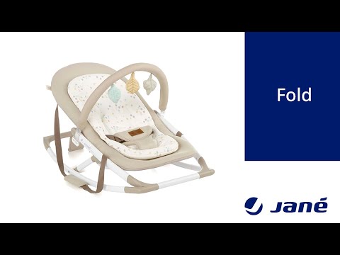 Jane Fold Rocker with toys arch