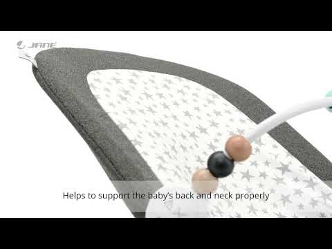 Jane Baluu Baby Hammock Bouncer with Activity Toy Arch, Star