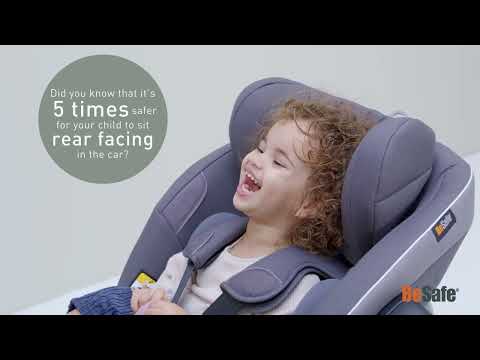 BeSafe Stretch² Rear-Facing Car Seat 6m–7y Fresh Black Cab