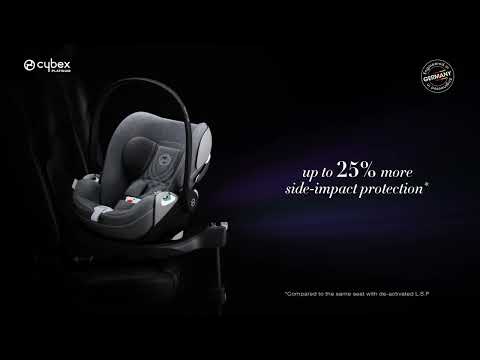 Cybex Cloud T i-Size Baby Car Seat, Sepia Black (Plus)