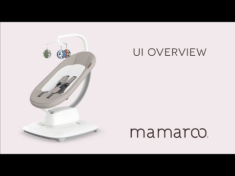 Uppababy Mamaroo Smart Swing, Stella - Grey Melange