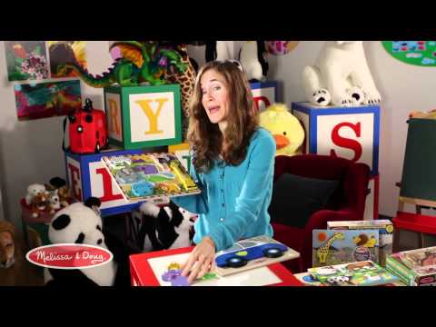 Melissa & Doug Safari Animals Chunky Puzzle