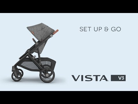 Uppababy Vista V3 Stroller & Carrycot, Jake