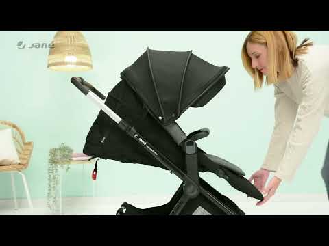 Jane Crosslight Pro Carbon 3in1 + Kombibaby Lie-Flat & Reclining car seat