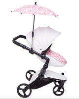Roma Jemima Dolls Pram Parasol - Pink Rose