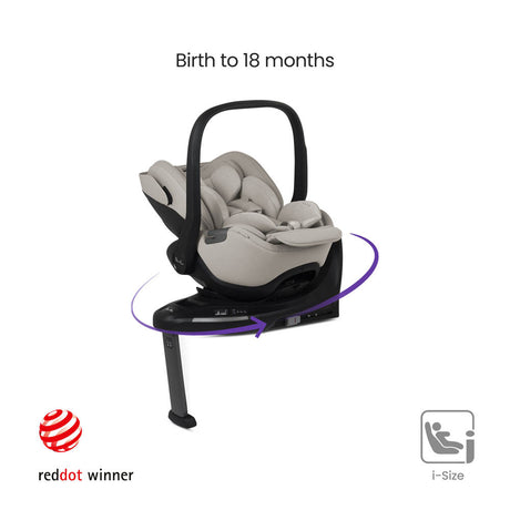 Silver Cross Breez Ultimate 360 Travel System Bundle, Champagne