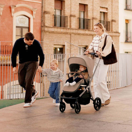 Silver Cross Breez Ultimate 360 Travel System Bundle, Champagne