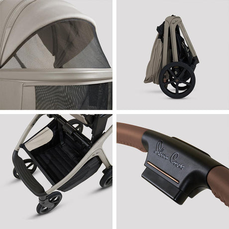 Silver Cross Cove Ultimate 360 Infant Car Seat Bundle, Champagne