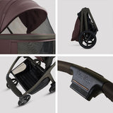 Silver Cross Cove Ultimate 360 Infant Car Seat Bundle, Damson