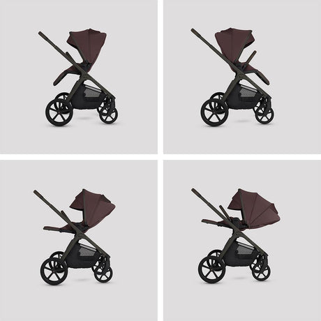 Silver Cross Cove Ultimate 360 Infant Car Seat Bundle, Damson