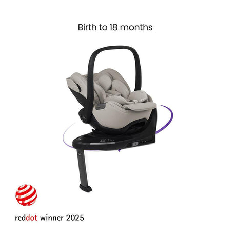 Silver Cross Cove Ultimate 360 Infant Car Seat Bundle, Champagne