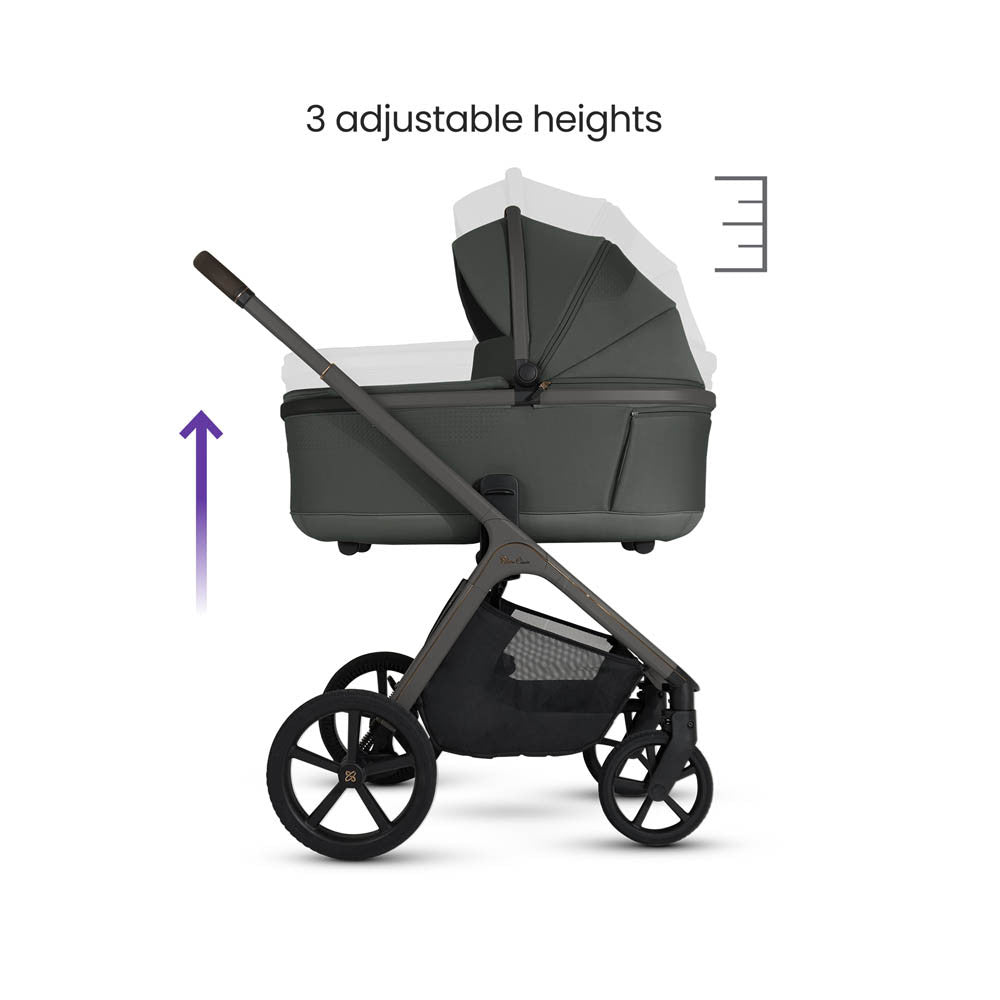 Silver Cross Cove Ultimate 360 Infant Car Seat Bundle, Pewter