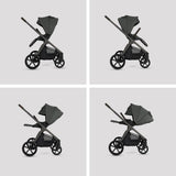 Silver Cross Cove Ultimate 360 Infant Car Seat Bundle, Pewter