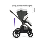 Silver Cross Cove Ultimate 360 Infant Car Seat Bundle, Pewter
