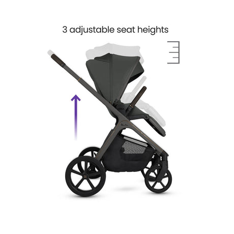 Silver Cross Cove Ultimate 360 Infant Car Seat Bundle, Pewter