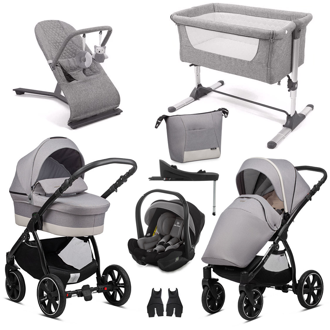 Noordi Sole Go 3in1 Travel System &  Nursery Bundle