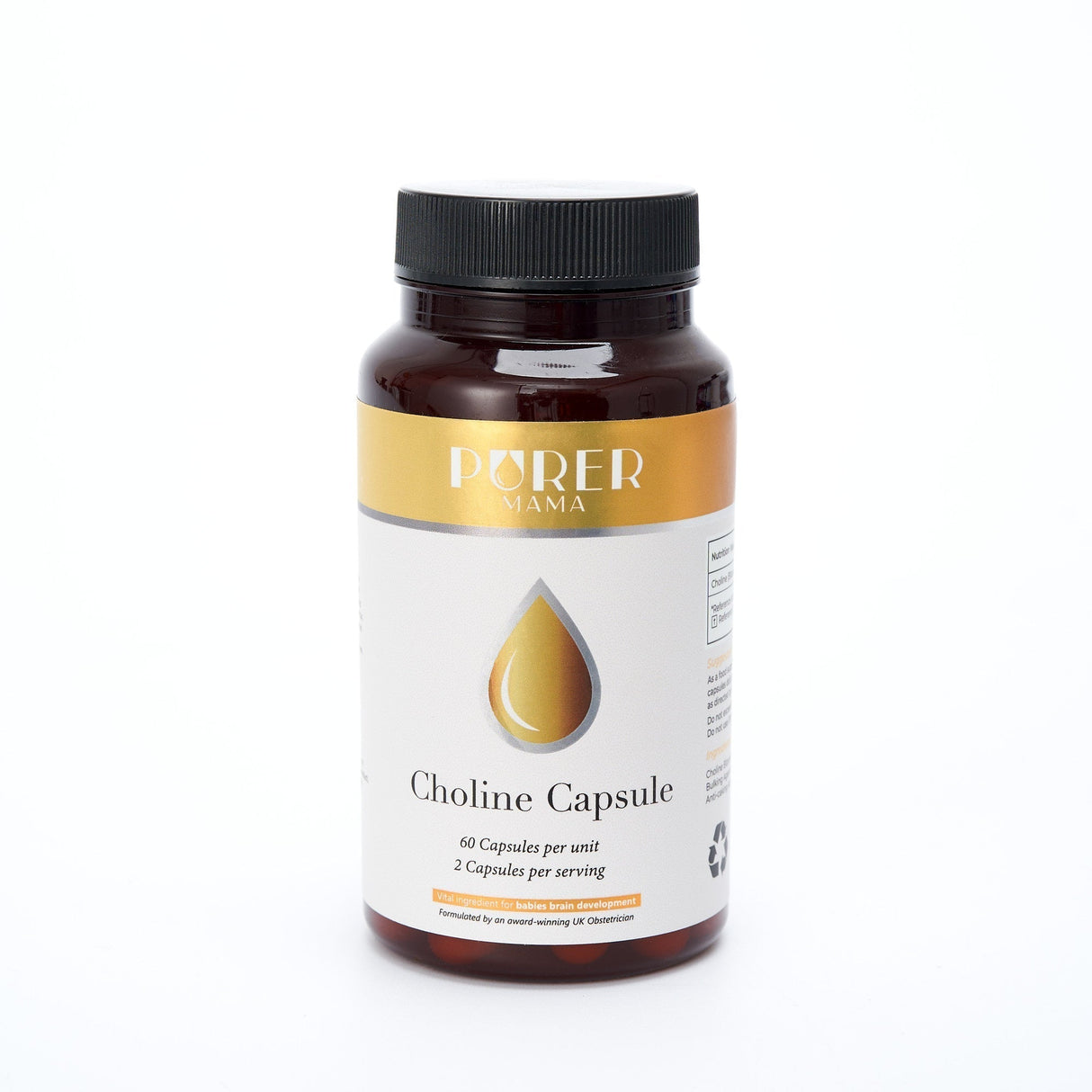 The Choline Capsule - Choline Bitartrate