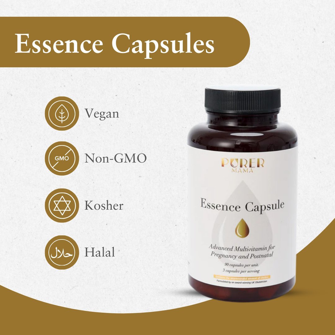 The Essence Capsule - Advanced Prenatal Multivitamin with choline