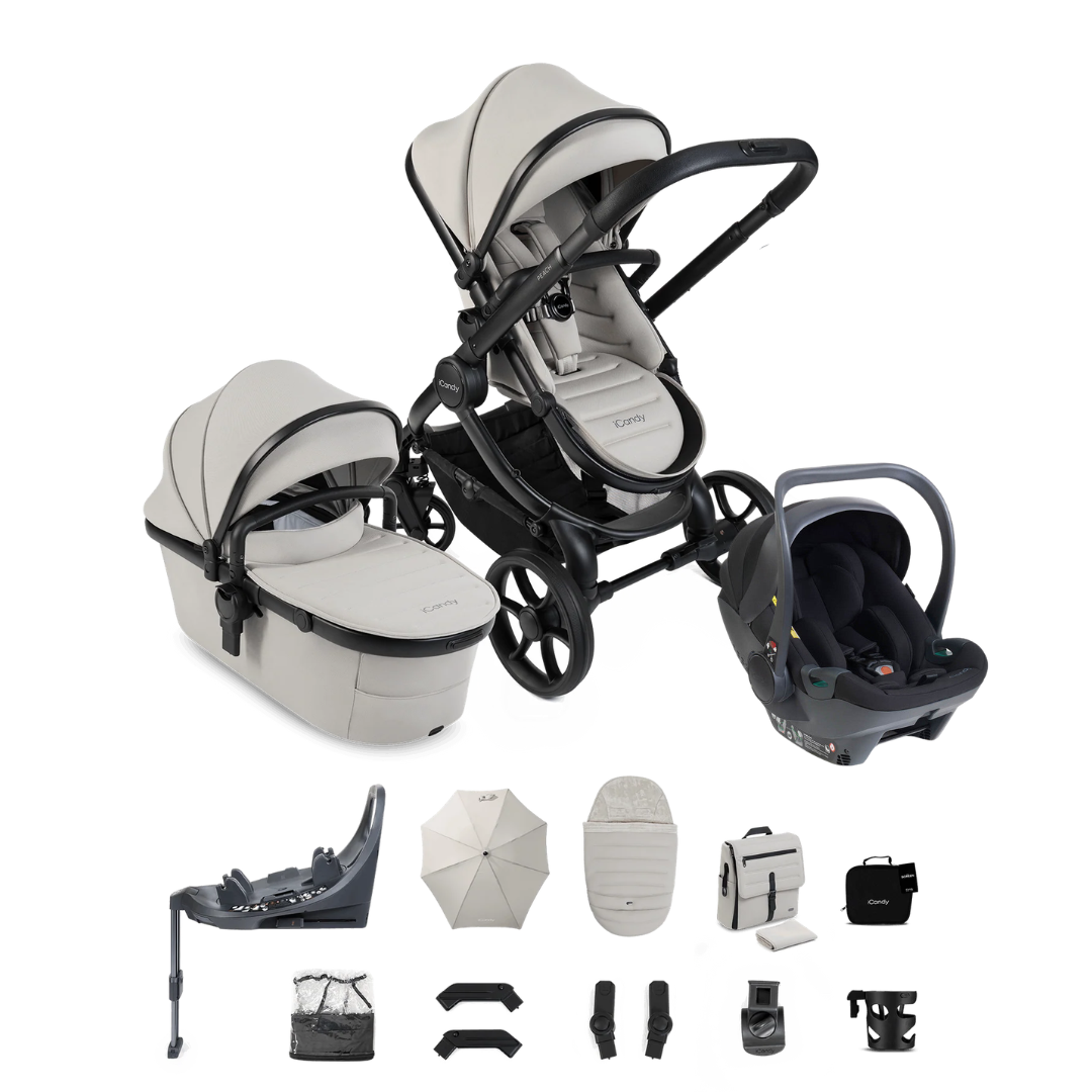 iCandy Peach 8 Complete Bundle with Cocoon 360 Car Seat