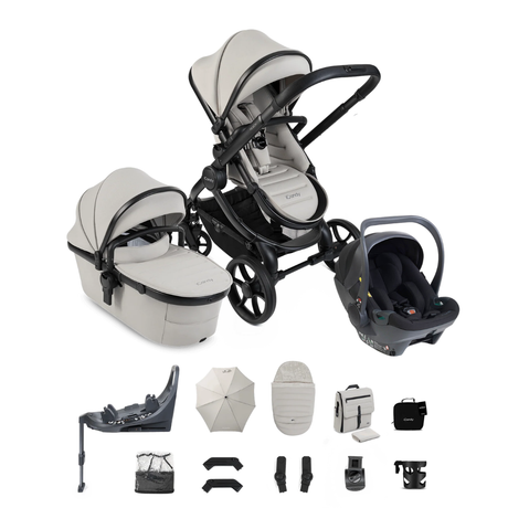 iCandy Peach 8 Complete Bundle with Cocoon 360 Car Seat