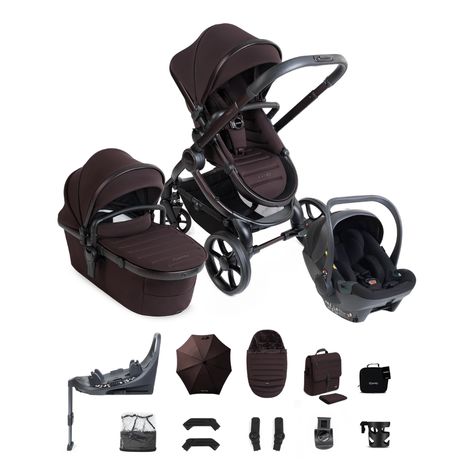 iCandy Peach 8 Complete Bundle with Cocoon 360 Car Seat