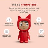 Tonies Toniebox 2 Starter Set with Creative Tonie Rubie - Red