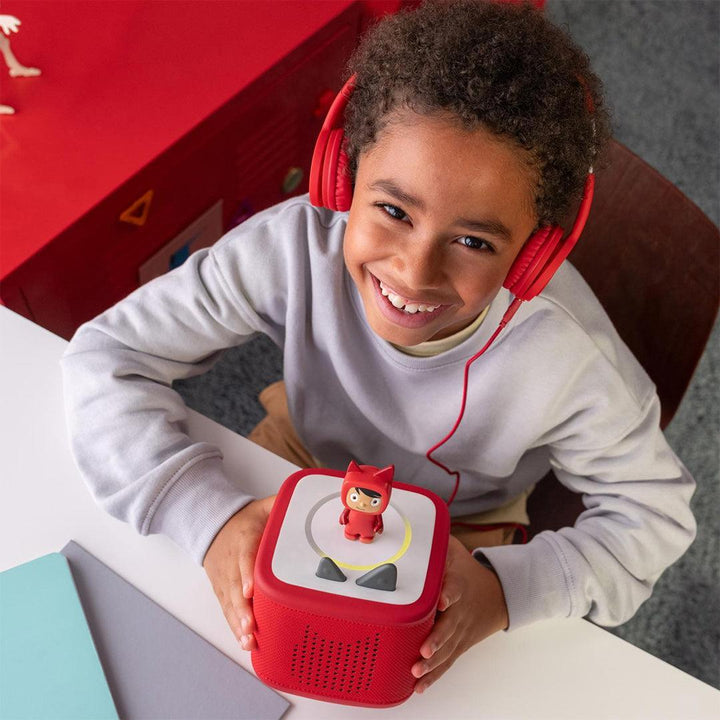 Tonies Toniebox 2 Starter Set with Creative Tonie Rubie - Red