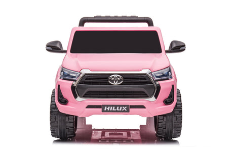 Toyota Hilux 12V Electric Ride-On Jeep – Pink, Two-Seater, 2–8 Years