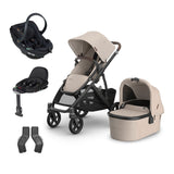UPPAbaby Vista V3 Travel System with BeSafe Go Beyond 2 Car Seat & Base