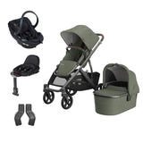 UPPAbaby Vista V3 Travel System with BeSafe Go Beyond 2 Car Seat & Base