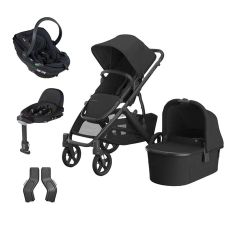 UPPAbaby Vista V3 Travel System with BeSafe Go Beyond 2 Car Seat & Base